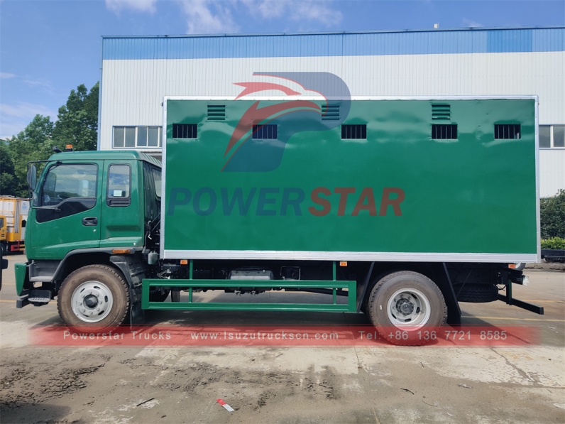 Isuzu Prisoner Transport Vehicles export to Senegal for safety