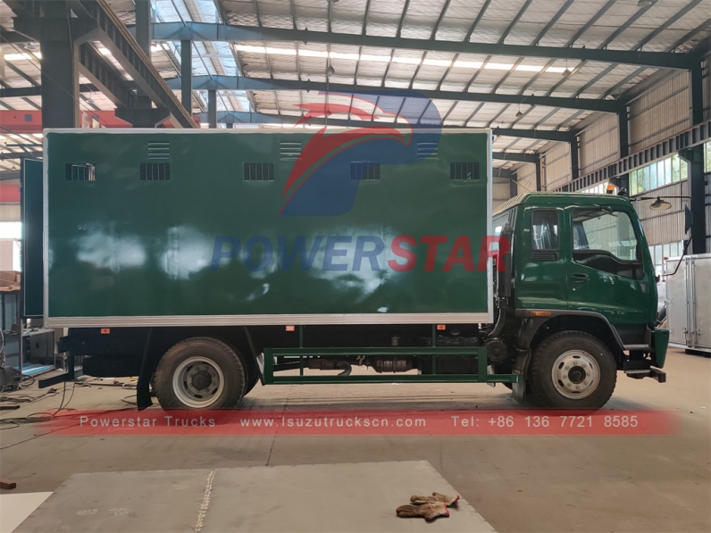 Isuzu Prisoner Transport Vehicles export to Senegal for safety
