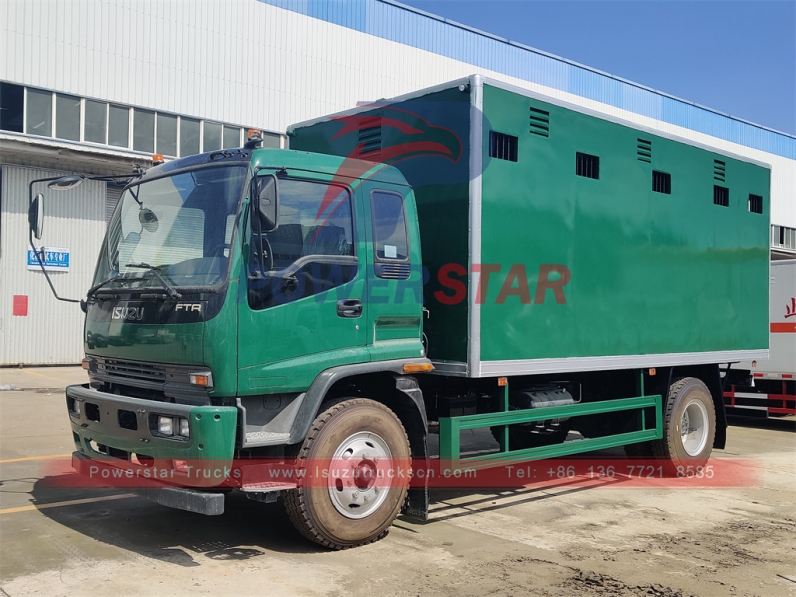 Isuzu Prisoner Transport Vehicles export to Senegal for safety