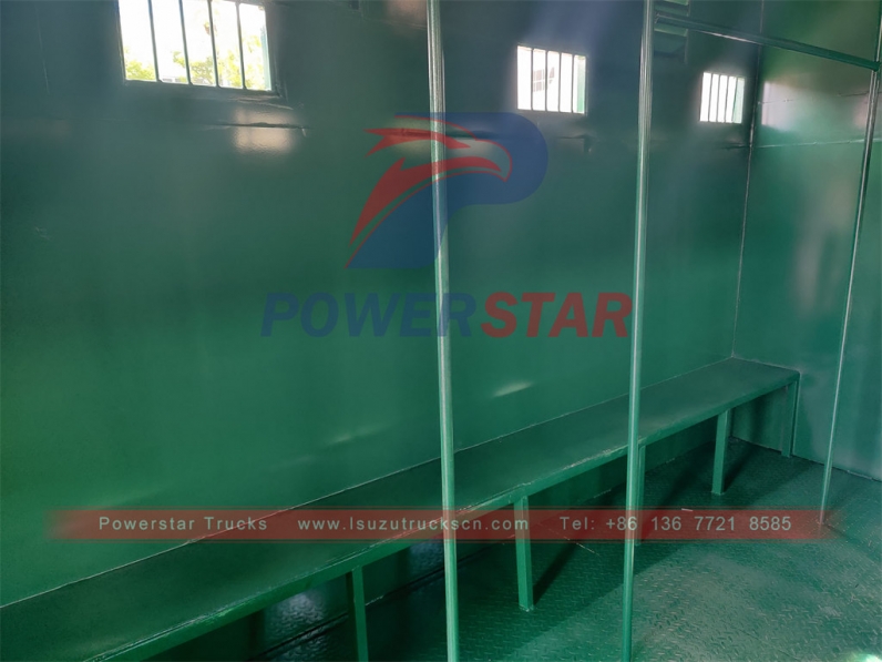 Isuzu Prisoner Transport Vehicles export to Senegal for safety