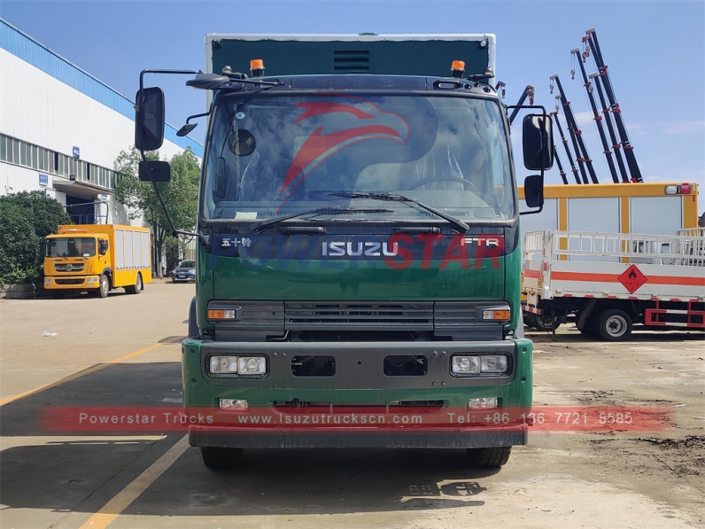 Isuzu Prisoner Transport Vehicles export to Senegal for safety