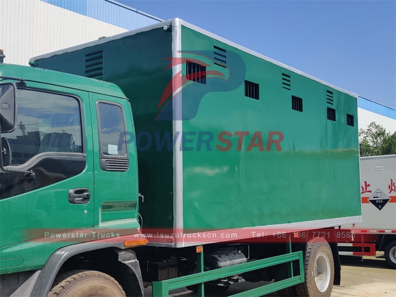 Isuzu Prisoner Transport Vehicles export to Senegal for safety