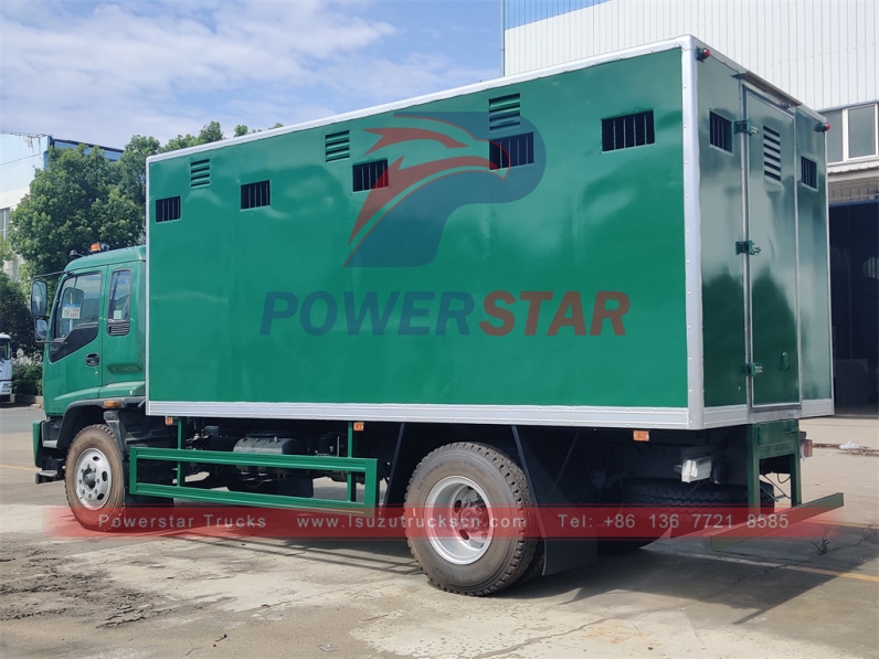 Isuzu Prisoner Transport Vehicles export to Senegal for safety
