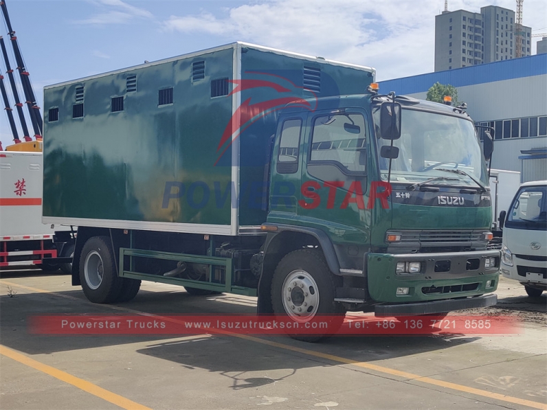 Isuzu Prisoner Transport Vehicles export to Senegal for safety