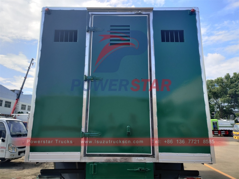 Isuzu Prisoner Transport Vehicles export to Senegal for safety