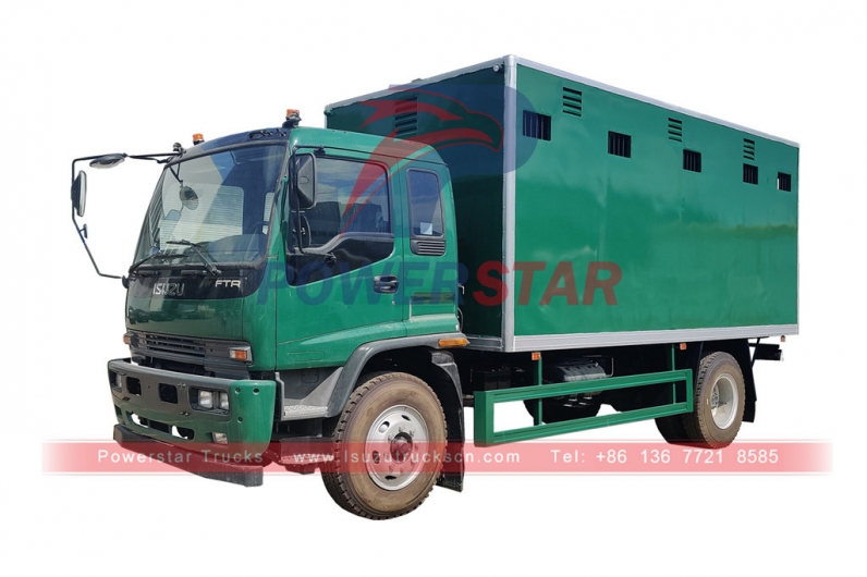 Isuzu Prisoner Transport Vehicles export to Senegal for safety