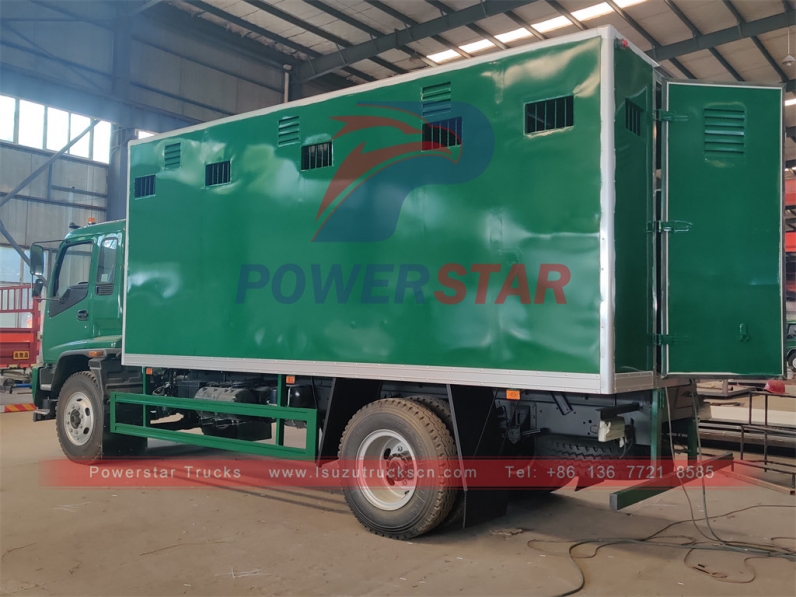 Isuzu Prisoner Transport Vehicles export to Senegal for safety