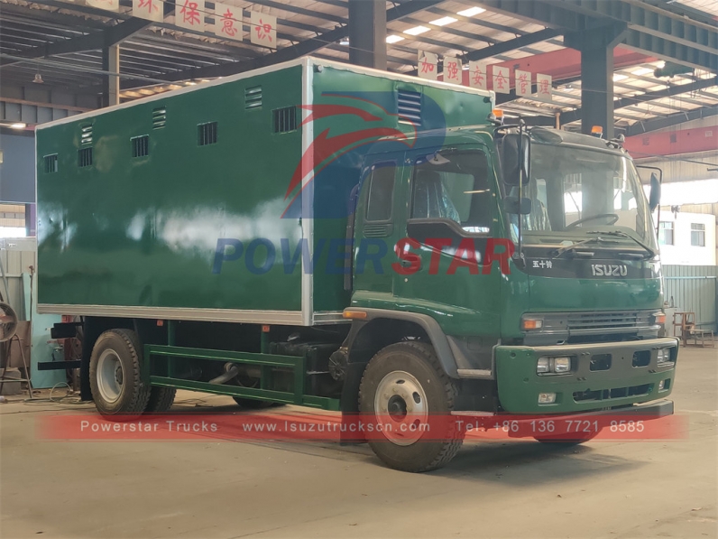 Isuzu Prisoner Transport Vehicles export to Senegal for safety