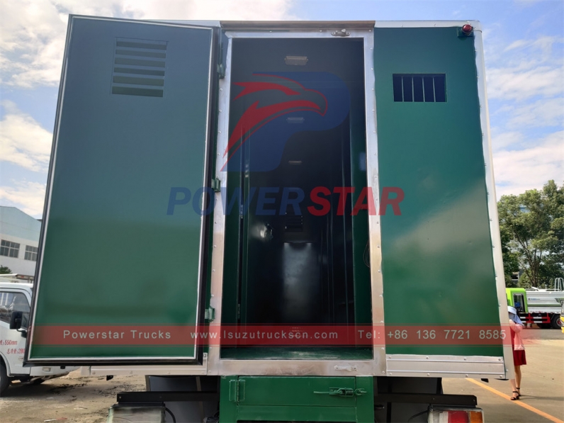 Isuzu Prisoner Transport Vehicles export to Senegal for safety