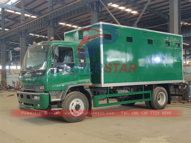 Isuzu Prisoner Transport Vehicles export to Senegal for safety