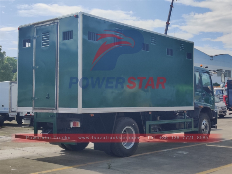Isuzu Prisoner Transport Vehicles export to Senegal for safety