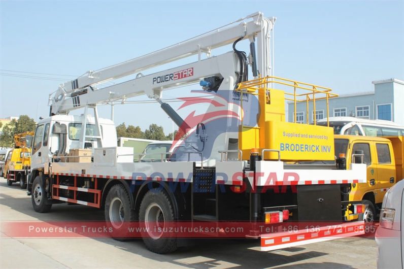 ISUZU 22m aerial work plaftform bucket truck at best price