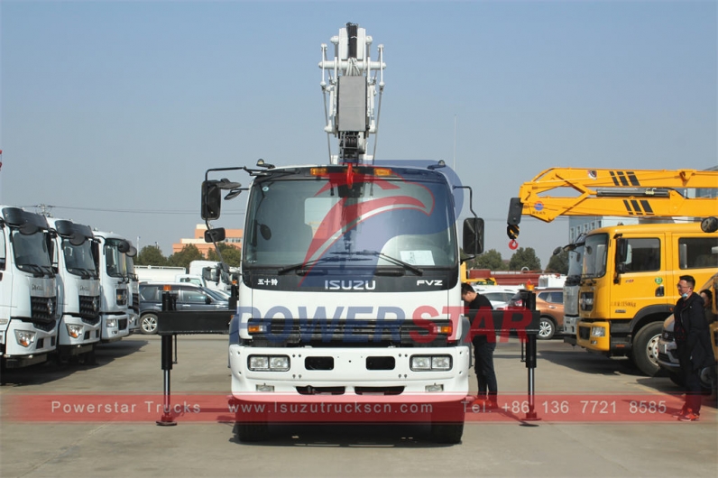 ISUZU 22m aerial work plaftform bucket truck at best price