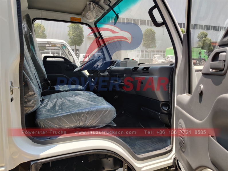 Refuse compressed collection garbage truck Isuzu 6cbm garbage compactor truck