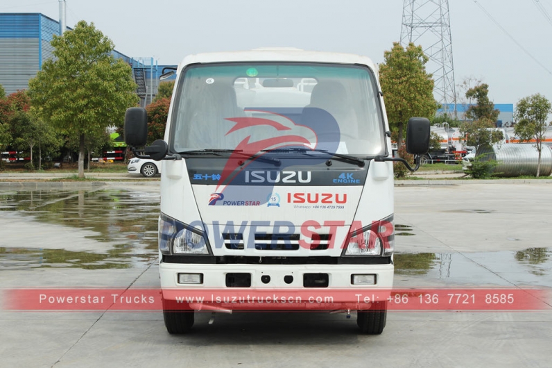 ISUZU NKR 6000 liters potable water tank truck at best price