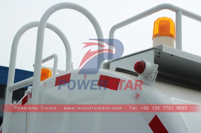 ISUZU NKR 6000 liters potable water tank truck at best price
