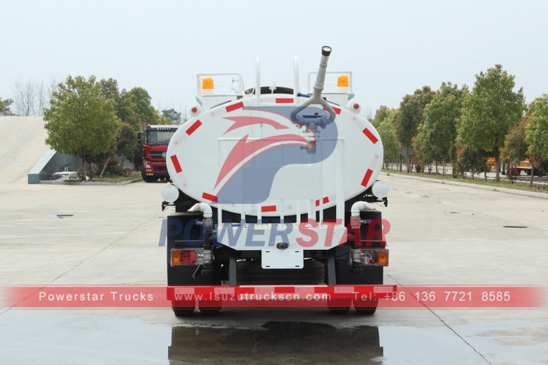 ISUZU NKR 6000 liters potable water tank truck at best price