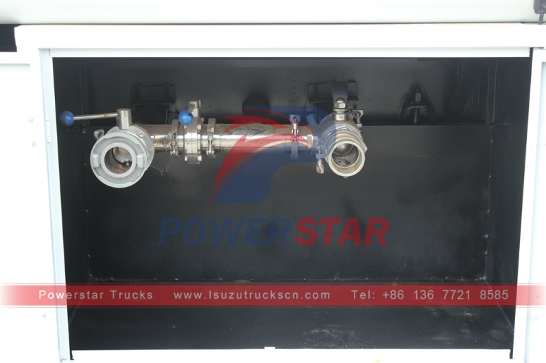 ISUZU NKR 6000 liters potable water tank truck at best price