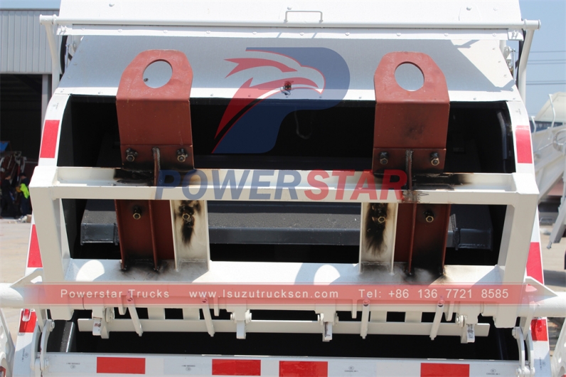 New ISUZU 4x2 NQR / NKR 4tons garbage compactor trucks export Philippines