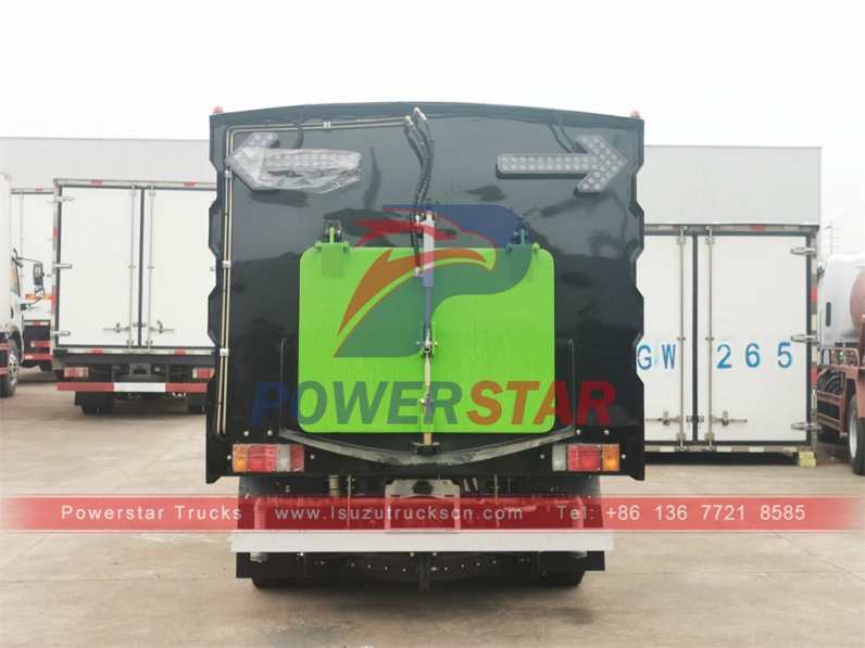 ISUZU ELF 100P 5CBM street sweeper truck for sale