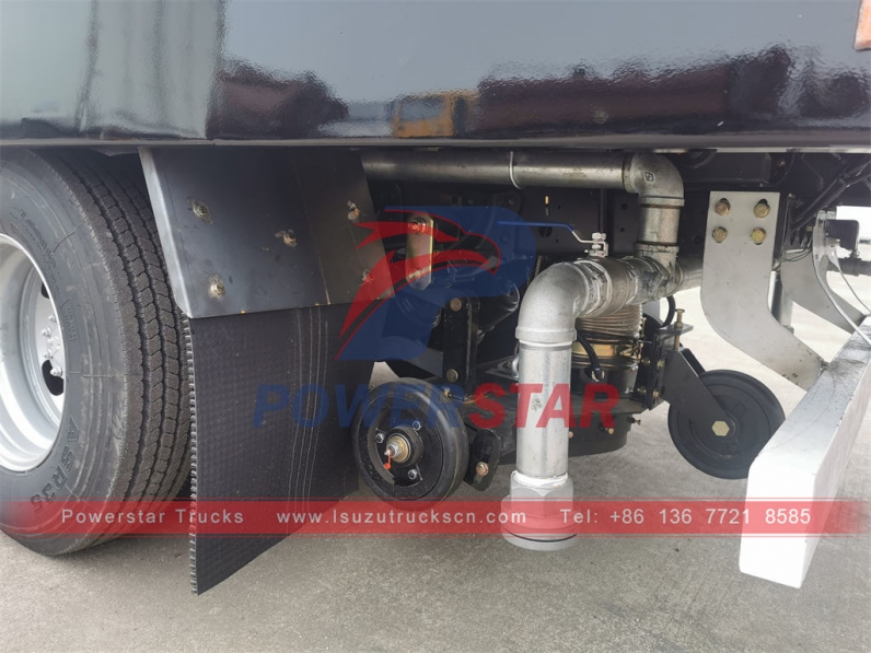 ISUZU ELF 100P 5CBM street sweeper truck for sale