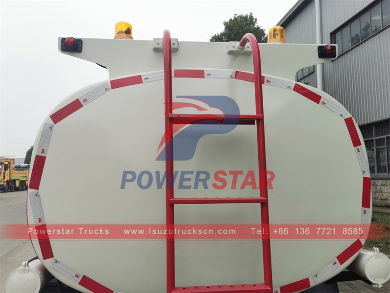 ISUZU NKR 6000 liters refueling truck fuel tank truck for sale