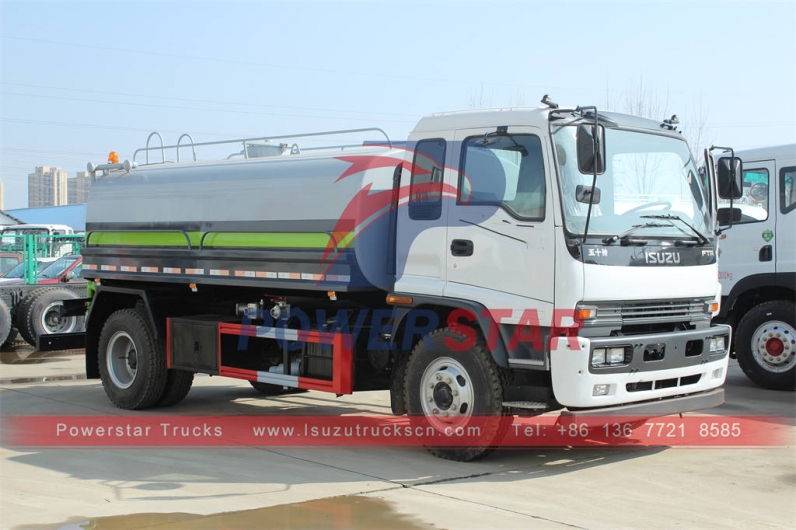 ISUZU FTR/FVR water spray truck water truck supplier