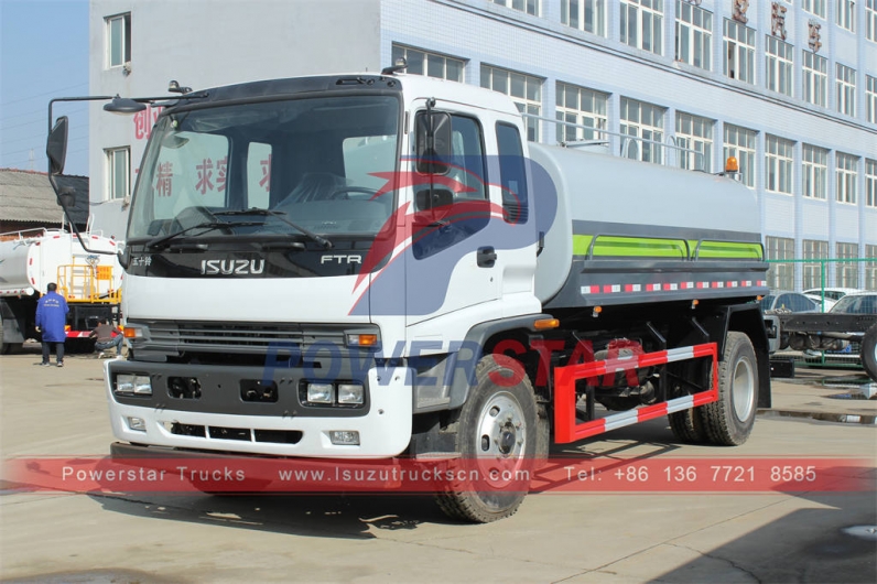 ISUZU FTR/FVR water spray truck water truck supplier