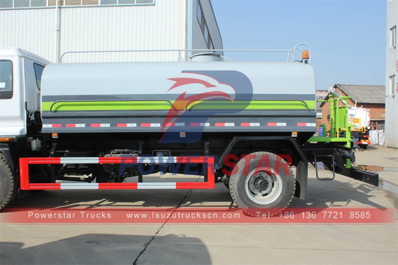 ISUZU FTR/FVR water spray truck water truck supplier