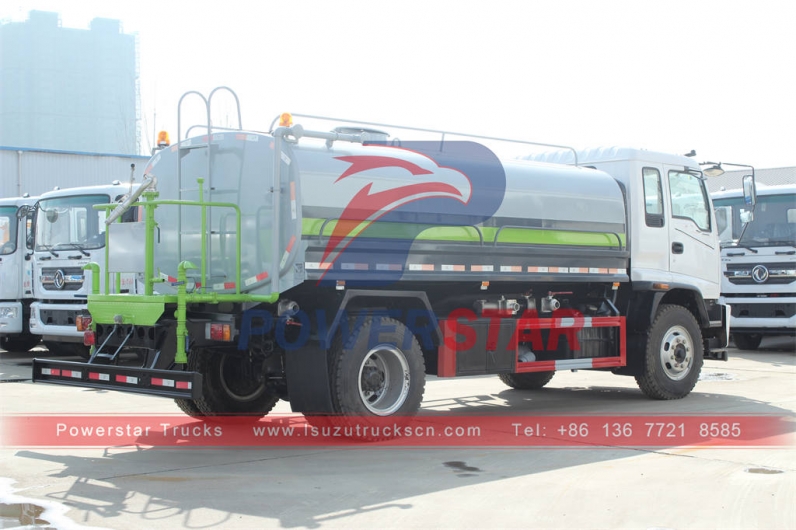 ISUZU FTR/FVR water spray truck water truck supplier
