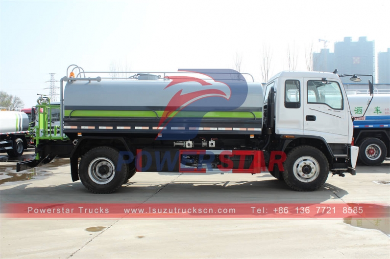 ISUZU FTR/FVR water spray truck water truck supplier