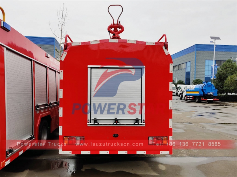 ISUZU 600P fire water tank truck in Philippines