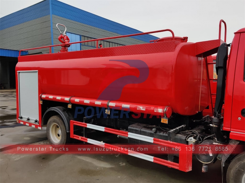 ISUZU 600P fire water tank truck in Philippines