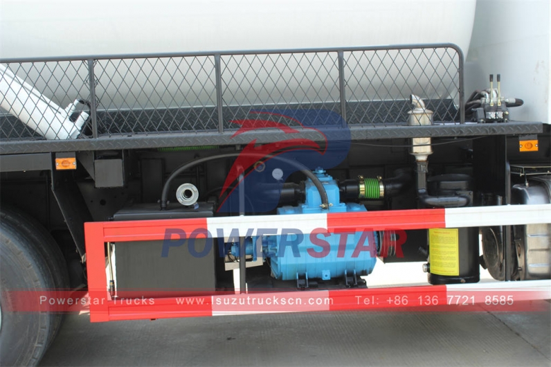 ISUZU GIGA 6×4 vacuum sewage truck gully emptier with Italy MORO pump PM110W