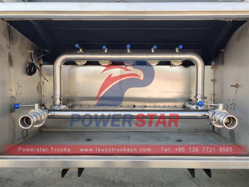 ISUZU FVZ 6×4 drinking water tank truck at best price