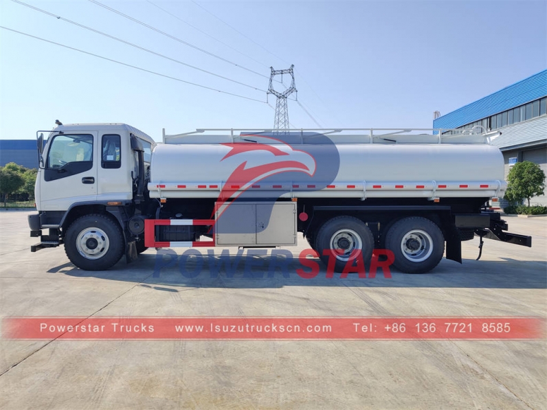 ISUZU FVZ 6×4 drinking water tank truck at best price