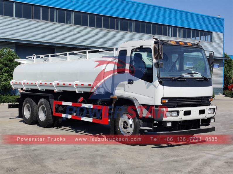 ISUZU FVZ 6×4 drinking water tank truck at best price