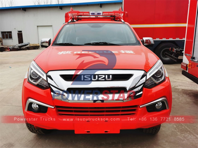 ISUZU pickup water fire truck at best price