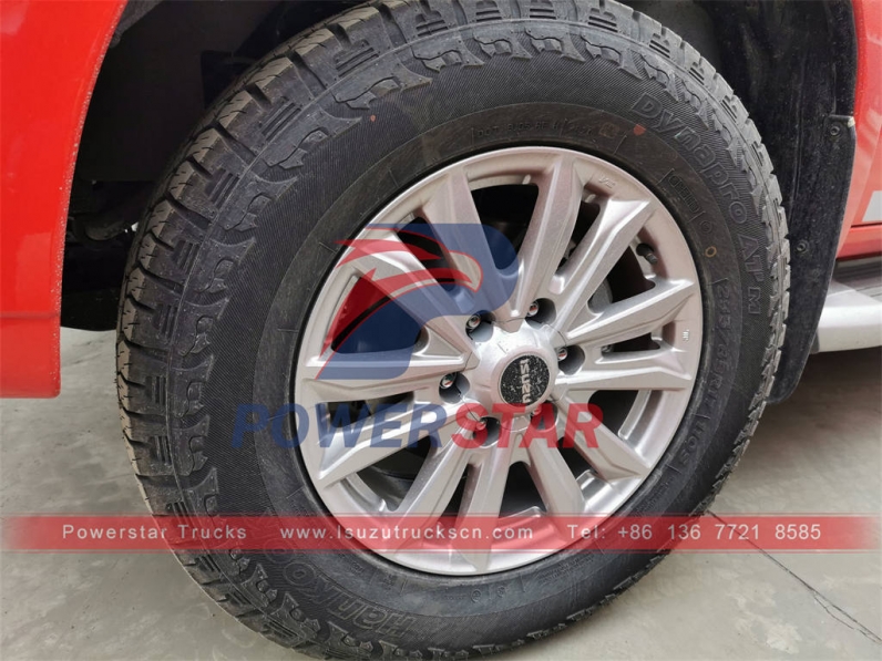 ISUZU pickup water fire truck at best price