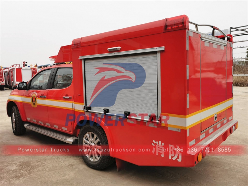ISUZU pickup water fire truck at best price