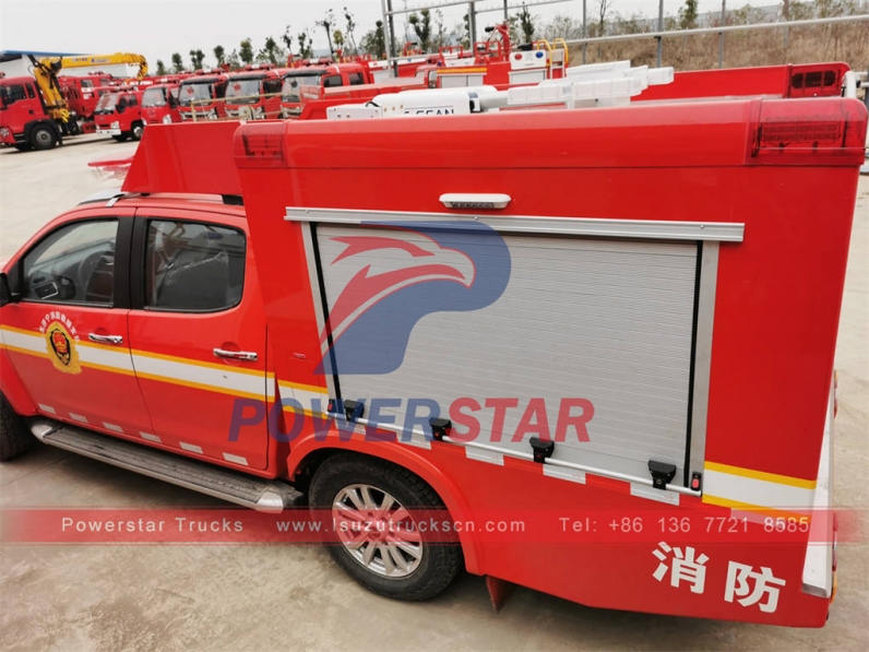 ISUZU pickup water fire truck at best price