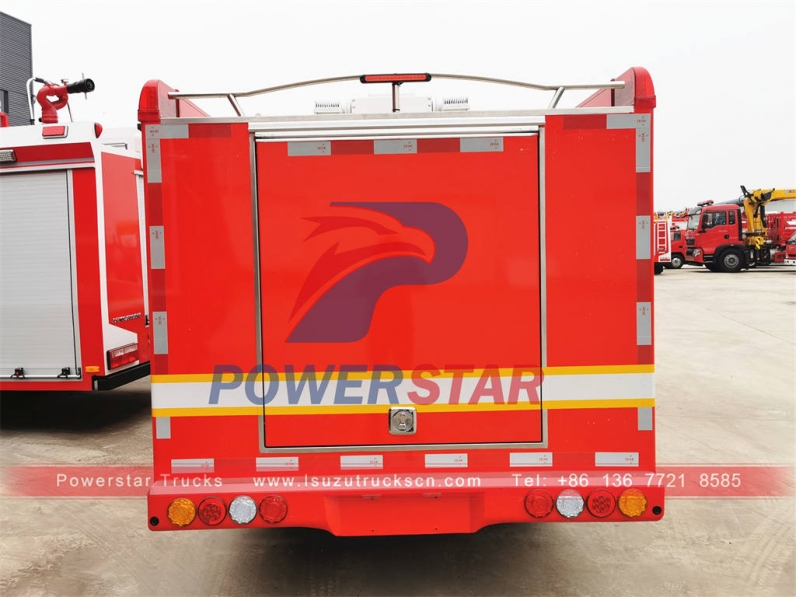 ISUZU pickup water fire truck at best price