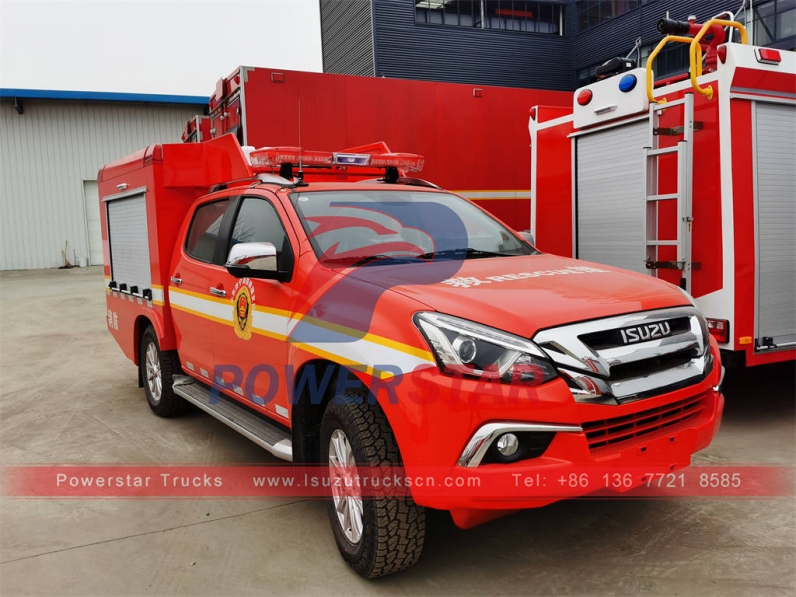 ISUZU pickup water fire truck at best price