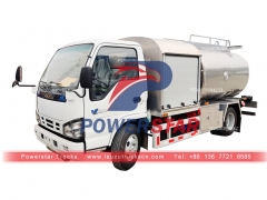 ISUZU NKR/600P 4000 liters helicopter refueling truck for Philippines