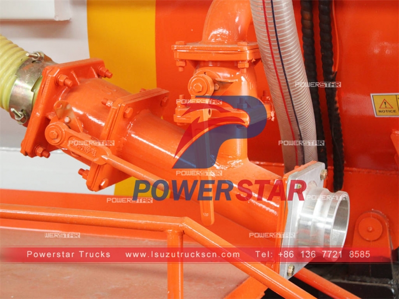Japanese ISUZU NKR sewer vacuum truck at best price