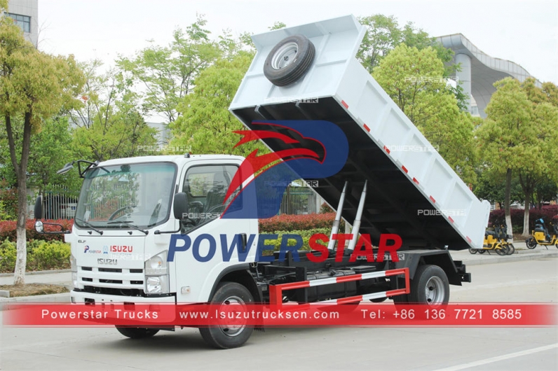 Hot sale ISUZU NPR/ELF 700P tipper truck on promotional price