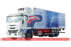 Isuzu GIGA 20 tons refrigerated van with CARRIER unit for Philippines