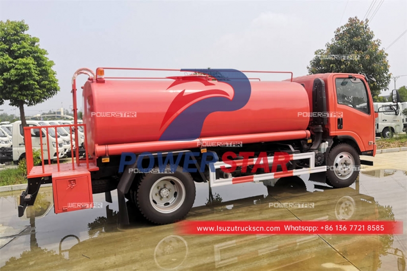 ISUZU ELF 700P 190HP water spraying truck for export