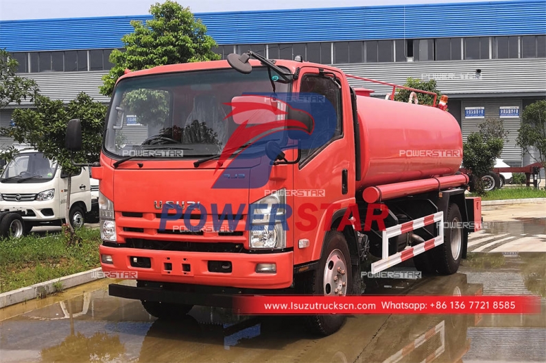 ISUZU ELF 700P 190HP water spraying truck for export