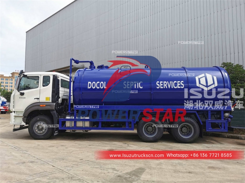 Japane brand ISUZU GIGA vacuum sewage truck at best price